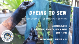 CANCELLED Teens: Dyeing to Sew 4 week Series @ Dream Maker Creative