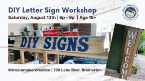 Cancelled: DIY Sign Workshop @ Dream Maker Creative