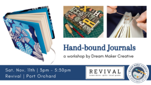DIY Hand Bound Journal @ Revival