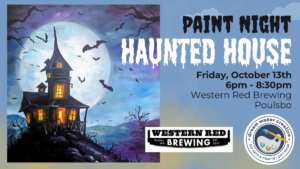 Paint Night - Haunted House @ Western Red Brewing