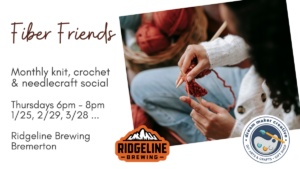 Fiber Friends - Knit & Crochet Social @ Ridgeline Brewing